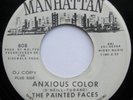 PAINTED FACES - ANXIOUS COLOR / THINGS WE SEE - PROMO - PSYCH - GARAGE - 45rpm