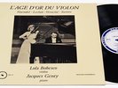 BOBESCO/GOLDEN AGE VIOLIN/HAENDEL/LECLAIR/VERACINI/TARTINI/UK ALPHA/SCARCE/NM+