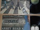 The Beatles : Abbey Road - UK stereo LP with misaligned apple logo on back