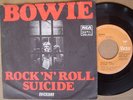 DAVID BOWIE - ROCK'N'ROLL SUICIDE RARE YUGOSLAVIA 45 PS EX-