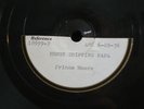 KID PRINCE MOORE ARC 6-09-56 VINYL TEST BLUES 78 RPM RECORD E