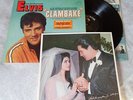 1967 ELVIS PRESLEY CLAMBAKE LP RECORD LSP-3893 & BONUS PHOTO INSERT PRISCILLA
