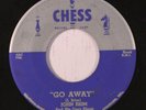 JOHN BRIM: Go Away / That Ain't Right (rare blues & r&b vinyl 45)