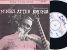CHARLES MINGUS At The Bohemia Vol.2 Danish Debut PROMO EP 45PS 1957