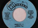 GENERAL LEE: Magic / Pt. 2 (rare funk vinyl 45) minor lbl stain