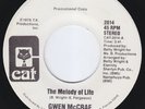 GWEN McCRAE The Melody Of Life  modern soul 45 northern soul LISTEN