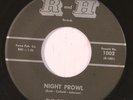 DEL-RAYS: Night Prowl (rare soul vinyl 45) instro