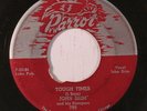 JOHN BRIM: Tough Times (rare blues & r&b vinyl 45) some center damage