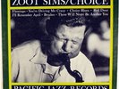 ZOOT SIMS/CHOICE-ORIGINAL DEEP GROOVE MONO LP, UNISSUED SESSIONS