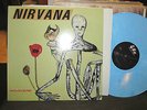 NIRVANA INCESTICIDE LIGHT BLUE SWIRL COLOR VINYL GEFFEN RECORDS LP ORIG '92 rare