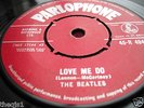 BEATLES LOVE ME DO ORIG 62' UK 1st ISSUE RED LABEL PARLOPHONE EX