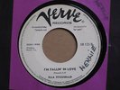 Rare GER 45 rpm ELLA FITZGERALD RINGO BEAT I`m fallin`in love VERVE WHITE SAMPLE