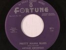 rare Detroit Blues Funk 45 ARTHUR GRISWOLD pretty mama blues FORTUNE Hear