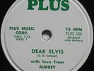 AUDREY 78 rpm on Plus  