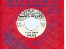 MOTOWN 45-FOUR TOPS-ASK THE LONELY-MOTOWN-DJ-LISTEN