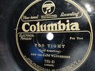 New Orleans Wanderers 78 Too Tight Papa Dip Louis Armstrong Hot Jazz Columbia