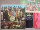 THE BEATLES LP SGT PEPPERS EX+/EX+ STEREO FIRST PRESS + INSERT & RED/WHITE INNER