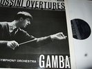 GAMBA : ROSSINI OVERTURES LP DECCA SXL 2266 UK