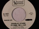 rare Soul 45 CHARLIE STARR i'm gonna find a cave UA Listen