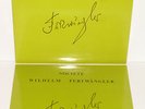 SOCIETE WILHELM FURTWANGLER SOCIETY 3 LP SWF 8205/06/07 WAGNER TRISTAN ET ISOLDE