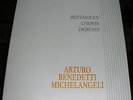 RARE BENEDETTI MICHELANGELI BOX 5 LP HISTORICAL RECITALS CHOPIN BEETHOVEN DEBUSS