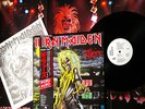 IRON MAIDEN KILLERS Japan 1981 Orig. w/ OBI & POSTER MINT PROMO white Label RARE