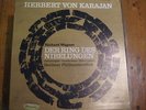 Wagner Der Ring Des Nibelungen / Karajan 19 LP box set + book