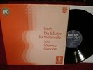 Bach Cello Suites Maurice Gendron Philips 3 LPs