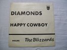 Blizzards, Diamonds, Happy Cowboy, rare german Beat