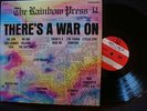 THE RAINBOW PRESS There's a War Going on orig 68 usa MR g PSYCH 1st lp  nice EX