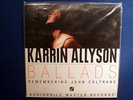 Karrin Allyson • BALLADS: Remembering JOHN COLTRANE • 2Lp 180g BLUE vinyl SEALED