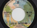 ARISTOCRATS Let's Get Together Now M- 45 on WB very rare 70s northern soul HEAR