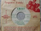 50'S ROCKABILLY 45 EP FERGUSON FAMILY EDDIE COCHRAN + PICTURE SLEEVE on CREST