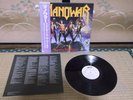 MANOWAR FIGHTING THE WORLD JAPANESE PRESS LP W/OBI RARE METAL