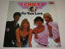 CHILLY For Your Love Electronic Pop Disco LP NM 1978 LISTEN