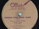 Hear Rare Blues 78 rpm TOMMIE JENKINS Freedom Choo Choo Blues OLLIET OTH-I