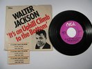 VERY RARE Blues Northern Soul Walter Jackson OKEH-7247 Picture Sleeve & 45