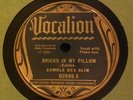 Bumble Bee Slim   Bricks In My Pillow   Vocalion 02995 - RARE BLUES 78