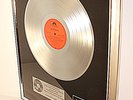 Deep Purple, The House Of Blue Light, platin Schallplatte, goldene