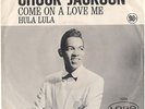 CHUCK JACKSON--PICTURE SLEEVE + 45 on LOGO--(HULA LOVE)--PS--PIC--SLV