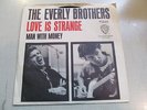 EVERLY BROTHERS Love Is Strange 45 WB p/s 60's rockabilly pop garage VG+