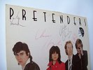The Pretenders UK debut LP signed by all four original members
