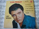 ELVIS PRESLEY - JUST BECAUSE - RARE GERMANY 7/45 EP  RCA  EPA-9656  TELDEC