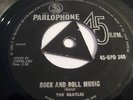 BEATLES 45-Rock and Roll Music 1964 South African Parlophone TRI CENTRE MEGA RAR