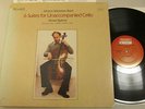 ANNER BYLSMA 6 SUITES FOR UNACCOMPANIED CELLO BACH PROARTE 3PAL-3001 3 LP BOX