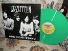 LED ZEPPELIN ONE NIGHT STAND PLAYHOUSE THEATRE, LONDON GREEN VINYL NEAR MINT++