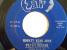 FUNK 45-PERVIS HERDER-HONKEY TONK JUNK /BABY I'M SO LONELY on INNER EAR