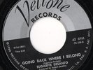 Sugarpie Desanto Veltone 108 45 Going Back Where I Belong/Wish You Were Mine