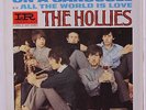 HOLLIES: On A Carousel / All The World Is Love 45 (PS M- top, few lite sleevem