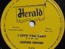 LIGHTNIN' HOPKINS 78 on Herald  